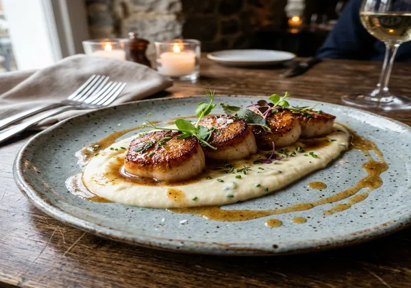 Seared Scallops
