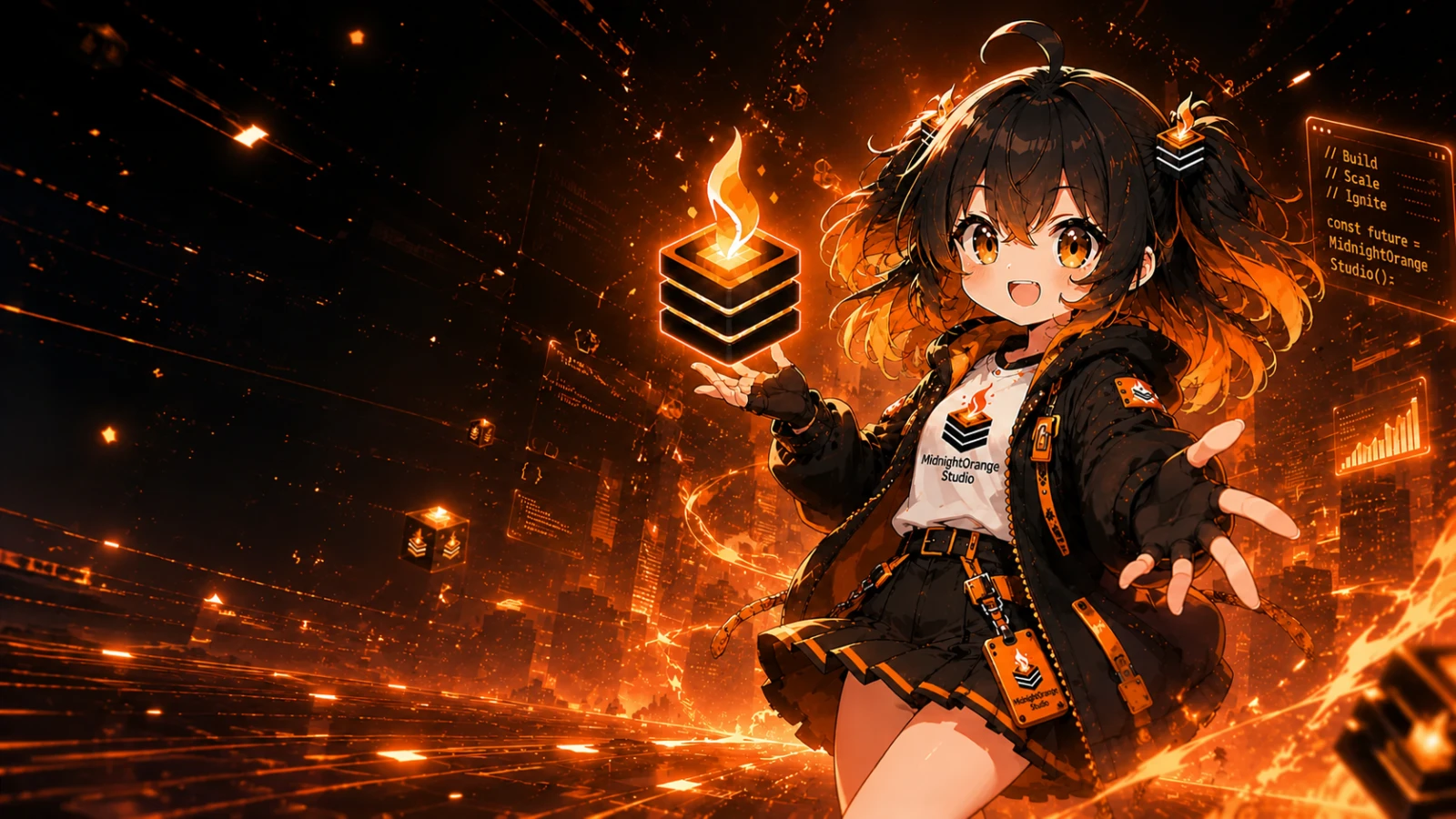 MidnightOrange Studio key visual